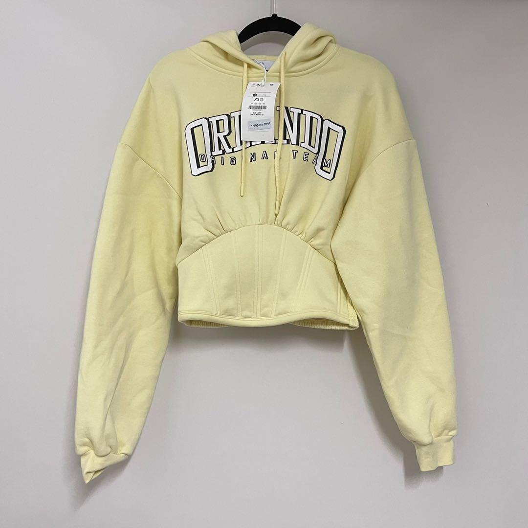 Bershka 2025 corset hoodie