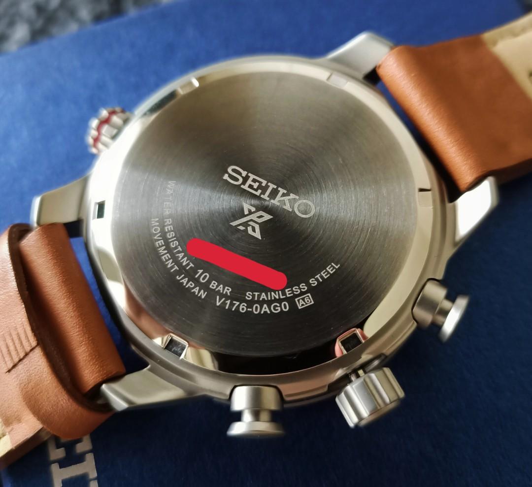 BNIB] Seiko Flightmaster Solar Quartz Prospex Chronograph Flight Watch  SSC421P1, Men's Fashion, Watches & Accessories, Watches on Carousell