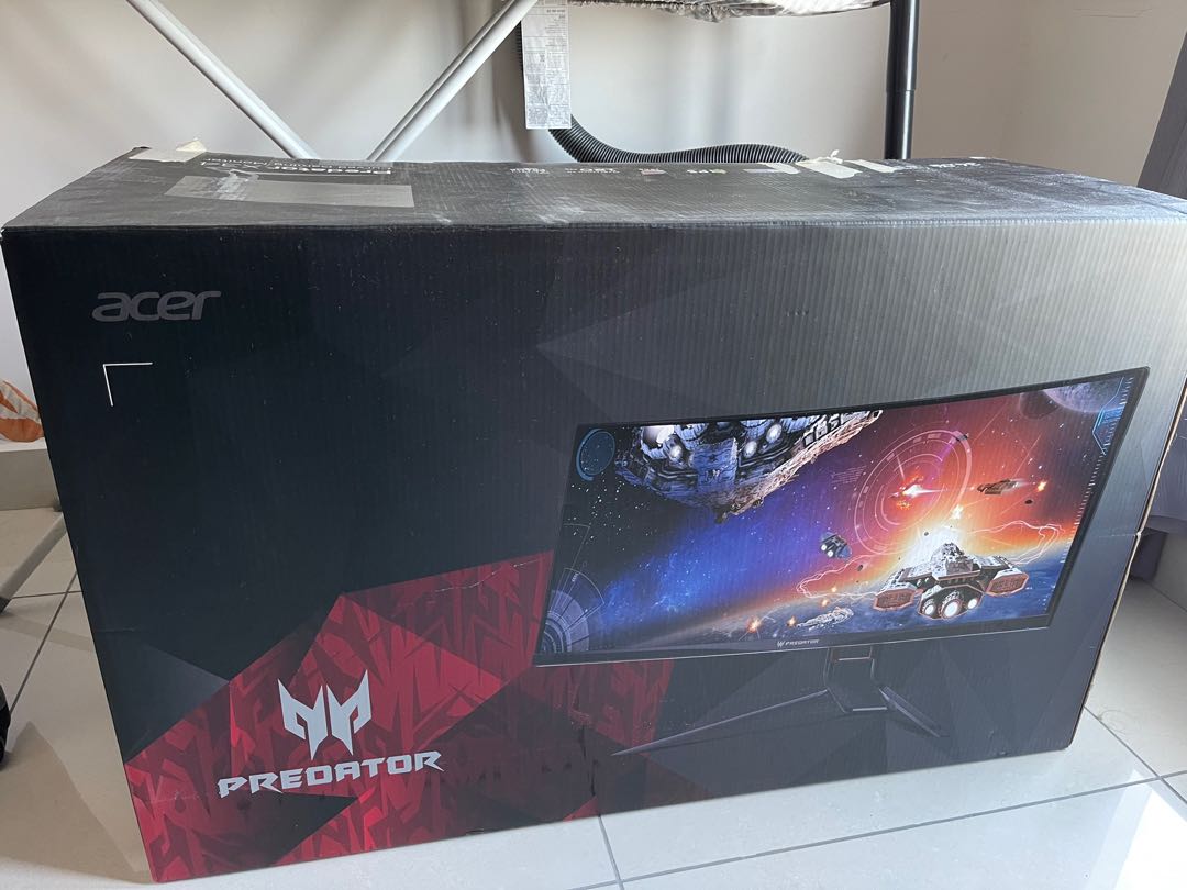 Box only [Acer Predator X34P 