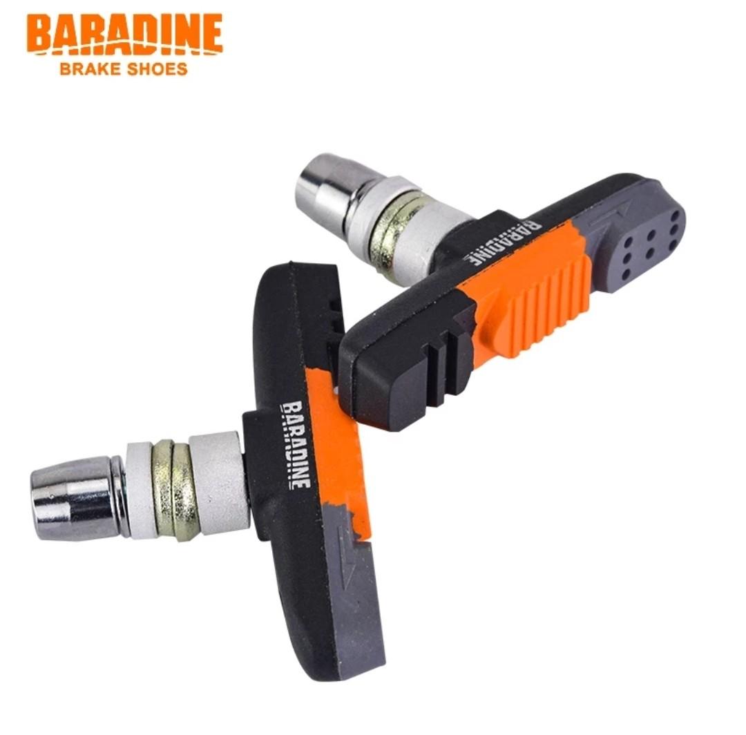 Brake Pads Genuine Baradine V Brake Shoes 470V 56mm Foldie