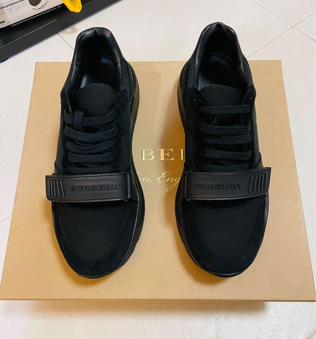 Burberry regis top sneakers mens