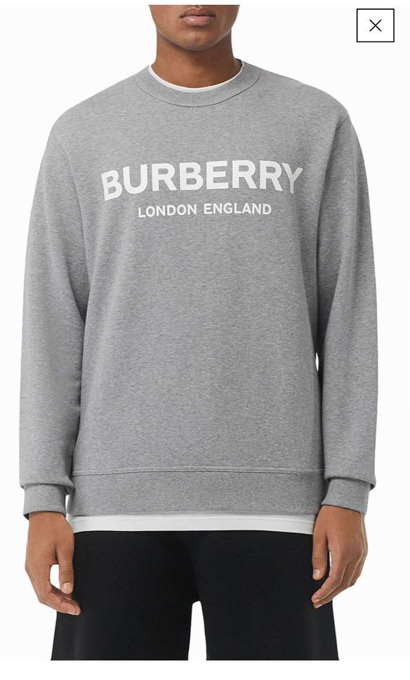 burberry crewneck mens