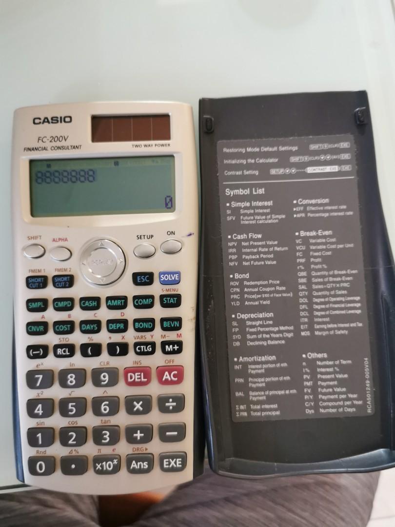 Casio FV200 MP3 CD Player