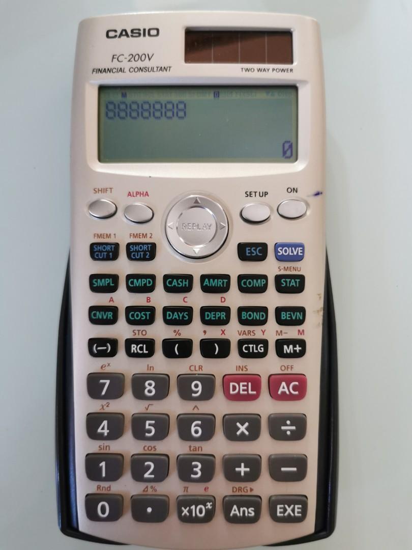 Casio fv200 hot sale