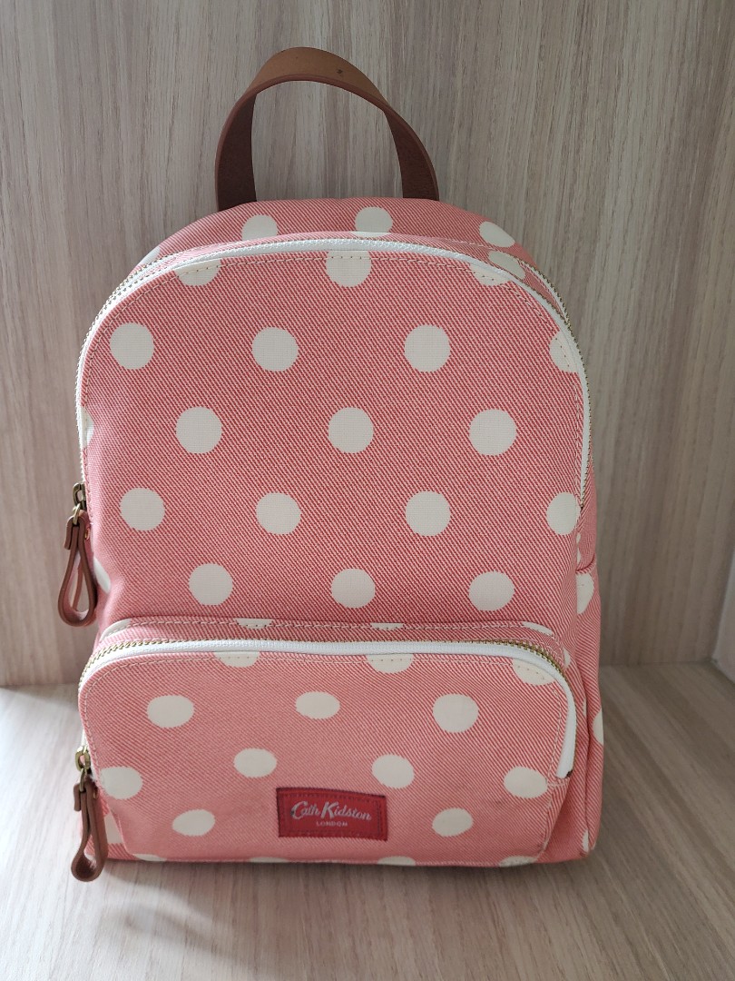 Cath kidston button sales spot multi pocket backpack