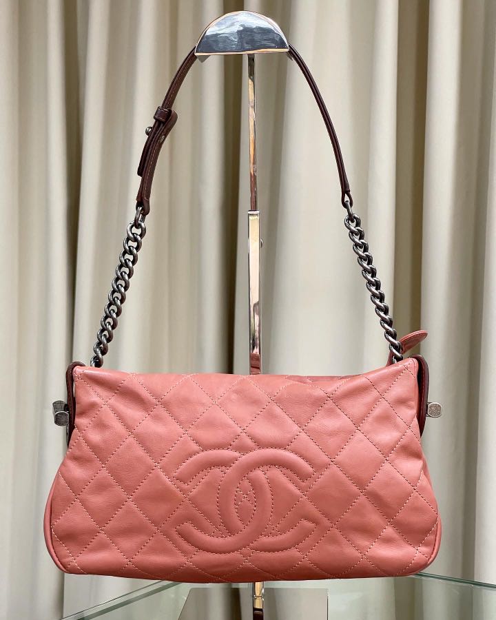 Chanel Country Chic Small Shoulder Bag, Luxury, Bags & Wallets on Carousell