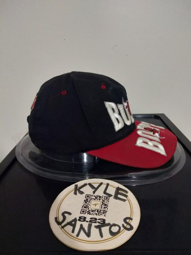 Chicago Bulls Vintage cap by GCap (Category: Caps & Hats) located in Paranaque City. Submitted by kylesantoss (Listing ID 1109965261, Image 2). Description: For sale only Chicago bulls vintage snapback cap by GCap. Green brim Condition: Used item, missing top button. Snap is in good condition. Price: 1500 free shipping via LBC COP If lalamove add sf Parañaque area Pm me if interested. Thanks!.