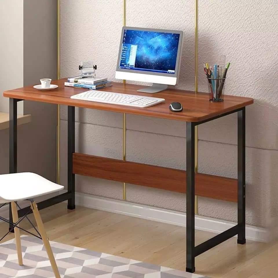 COMPUTER LAPTOP DESK TABLE (Category: Tables & Sets) located in Manila. Submitted by saguittarian06 (Listing ID 1110039804, Image 2). Description: RESELLER:720php :COMPUTER LAPTOP DESK TABLE ✔️modern style ✔️size-80x37x73cm ✔️colors-brown & white ✔️wooden table material ✔️steel frame ➡️.