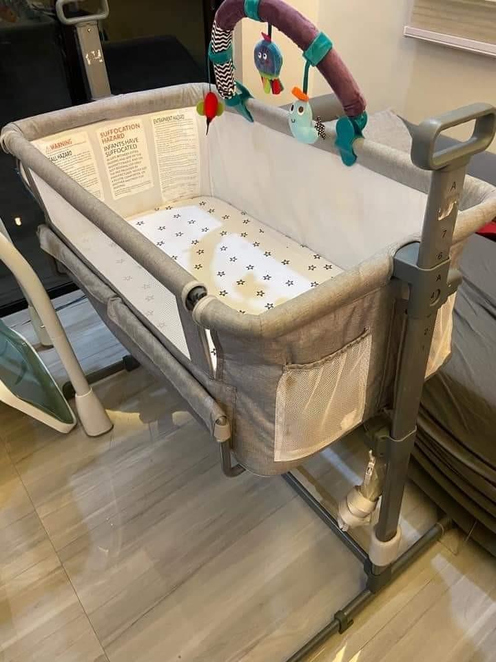 Crib/Co-sleeper/rocker, Babies & Kids, Baby Nursery & Kids Furniture ...