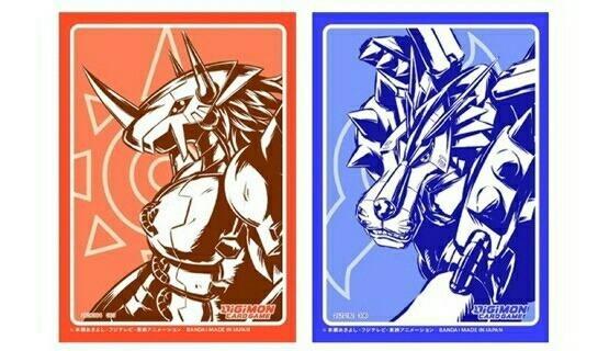 Digimon Card Game Official Sleeves TCG Wargreymon/ Metalgaruru/ Omegamon/  Agumon/ Digitama , Hobbies & Toys, Toys & Games on Carousell