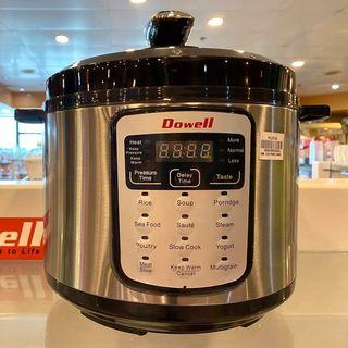 Dowell 6-in-1 Multi cooker with 12 Cooking Programs Electric Pressure Cooker Slow Cooker Rice Cooker Big on Sale Food Steamer Electric Stove Yogurt Maker Food Warmer  EPC-707
