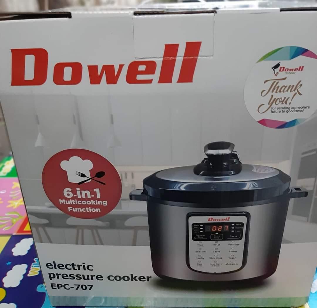 Dowell 6in1 Multi cooker with 12 Cooking Programs Electric Pressure