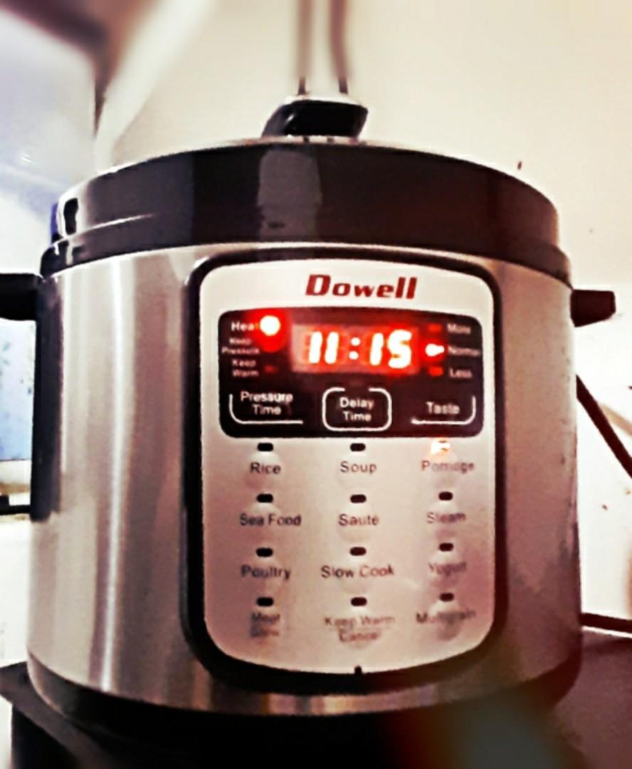 Dowell 6in1 Multi cooker with 12 Cooking Programs Electric Pressure