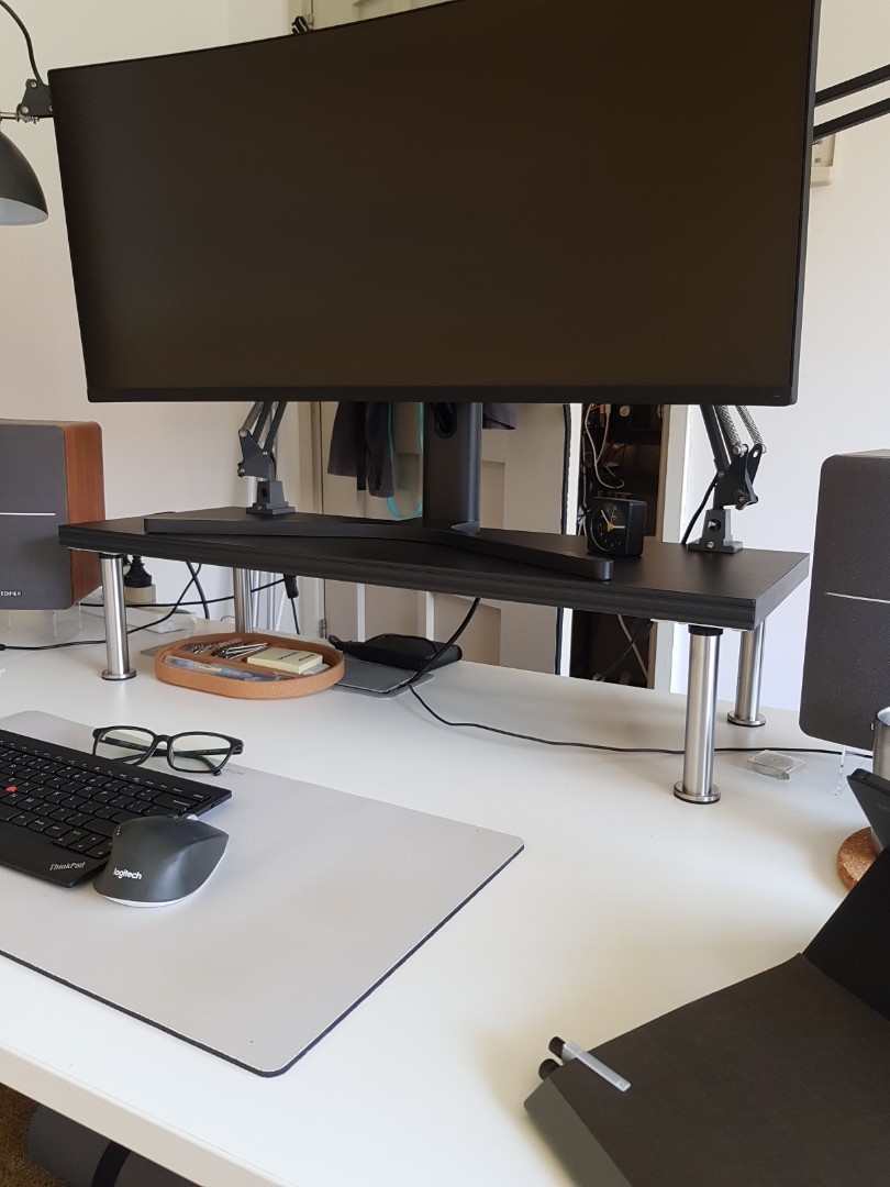 Extra Large Monitor Stand / Desktop Riser, Computers & Tech, Parts ...