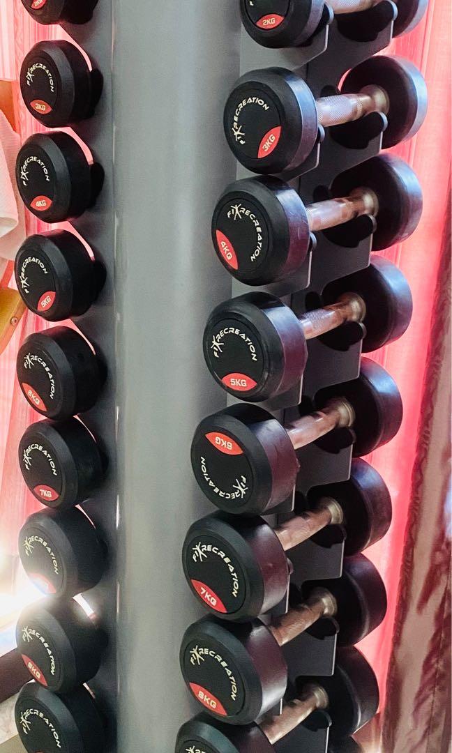 F1 Recreation 1kg 10kg Dumbbell Set Also selling Dumbbell Barbell