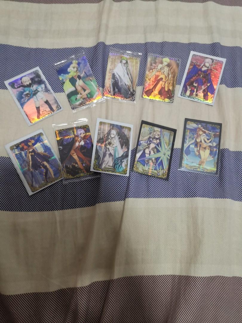 Fate grand order /FGO Wafer Cards sleeves will not be included, Hobbies &  Toys, Memorabilia & Collectibles, Fan Merchandise on Carousell