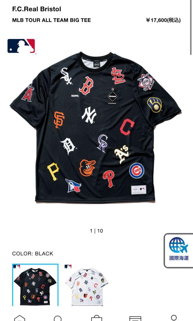 エフシーアールビーF.C.Real Bristol MLB TOUR ALL BLACK XL