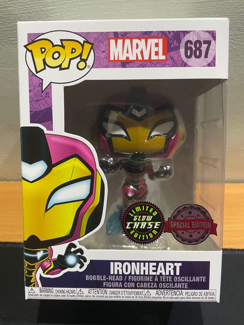 Pop Funko Iron Heart Chase - Édition Limitée Neuve
