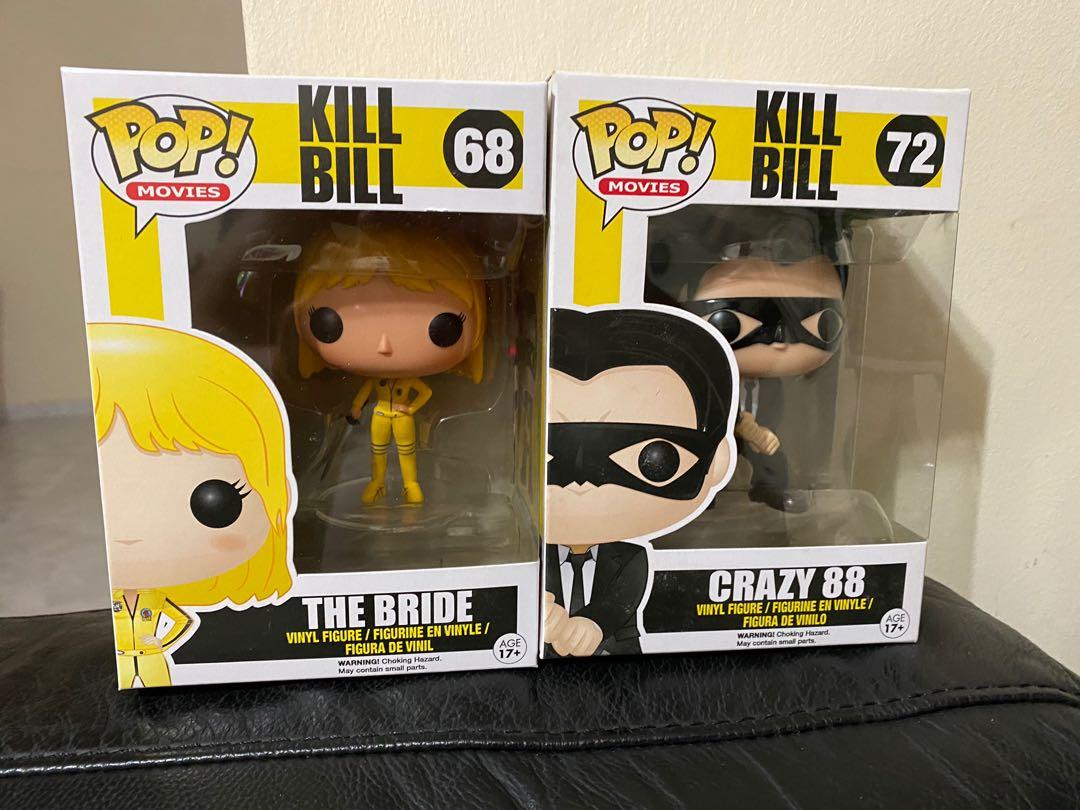 Funko Pop Kill Bill Movie - The Bride and Crazy 88, Hobbies & Toys