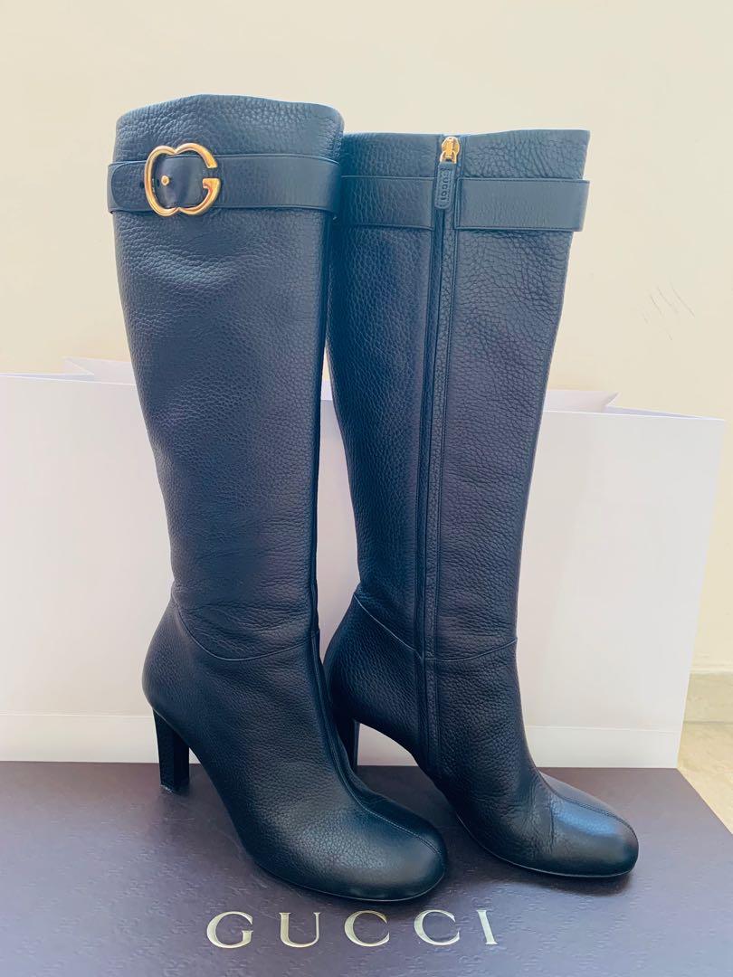 Long on sale gucci boots