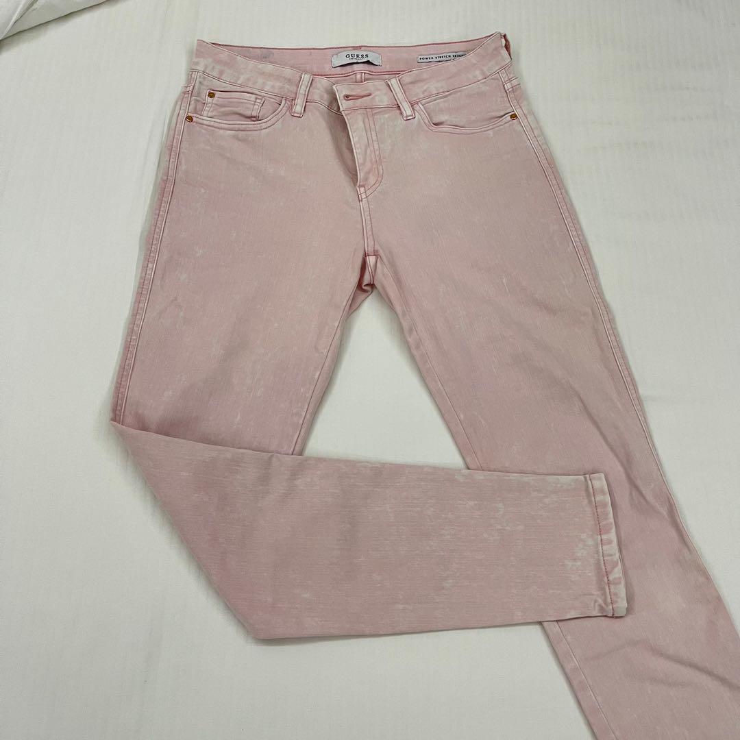 Guess power stretch skinny jeans sales