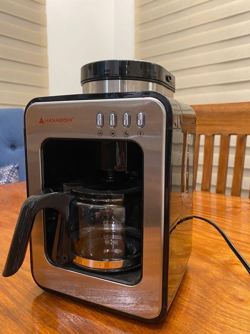 Hanabishi 2in1 grinder and coffee maker, TV & Home Appliances