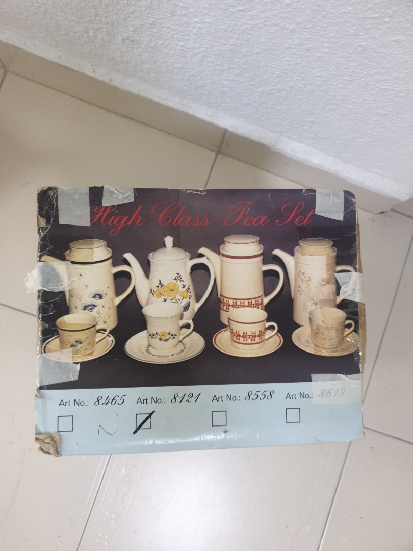 Vintage High class tea set, Furniture & Home Living, Kitchenware
