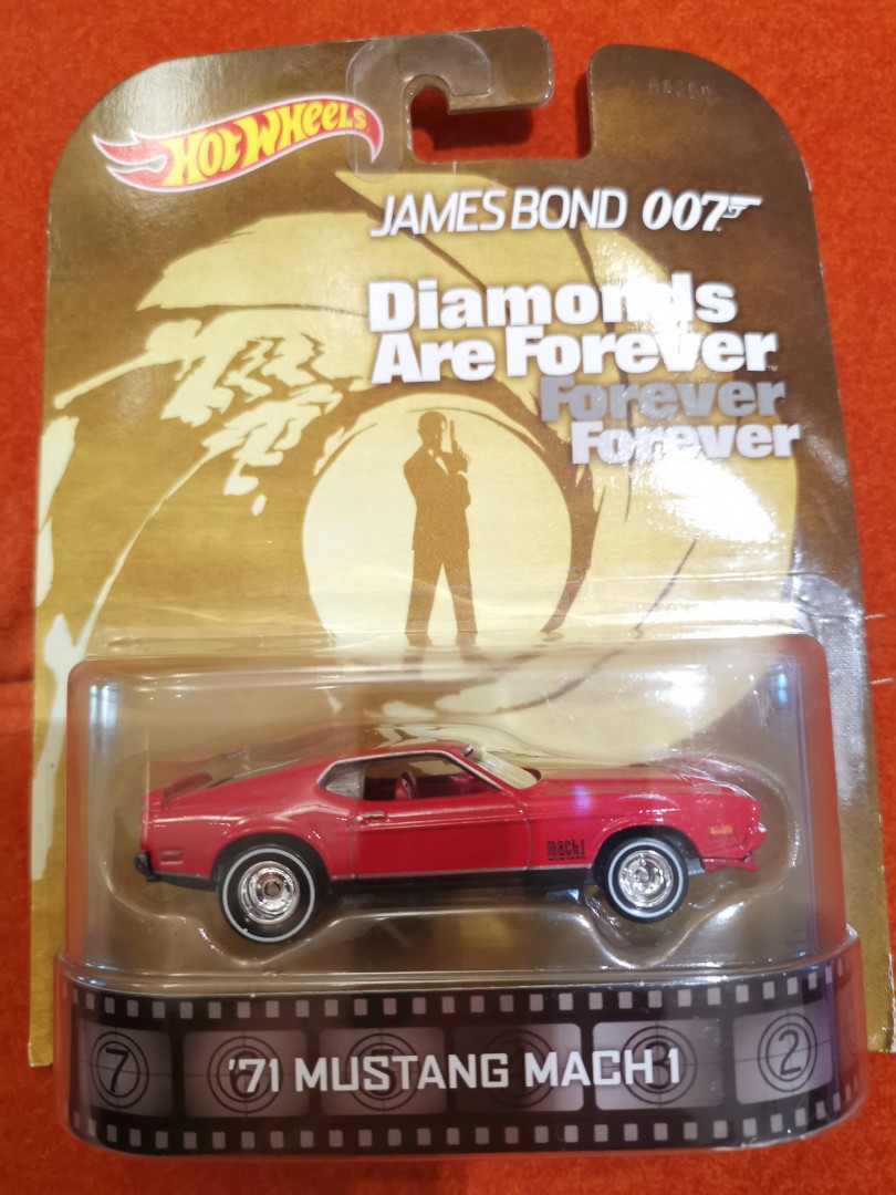 Hot wheels 71 mustang mach 1 007 hot sale