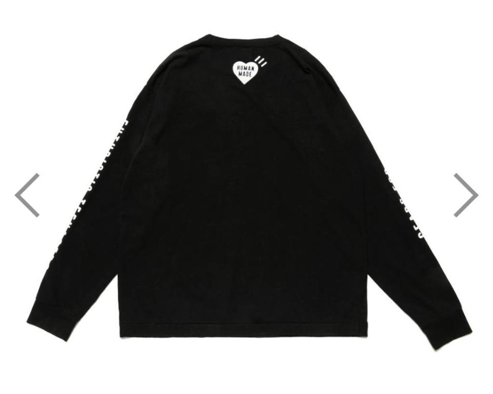 HUMAN MADE®️ PUPPY KNIT COTTON L/S TEE #2@F21, 男裝, 外套及戶外