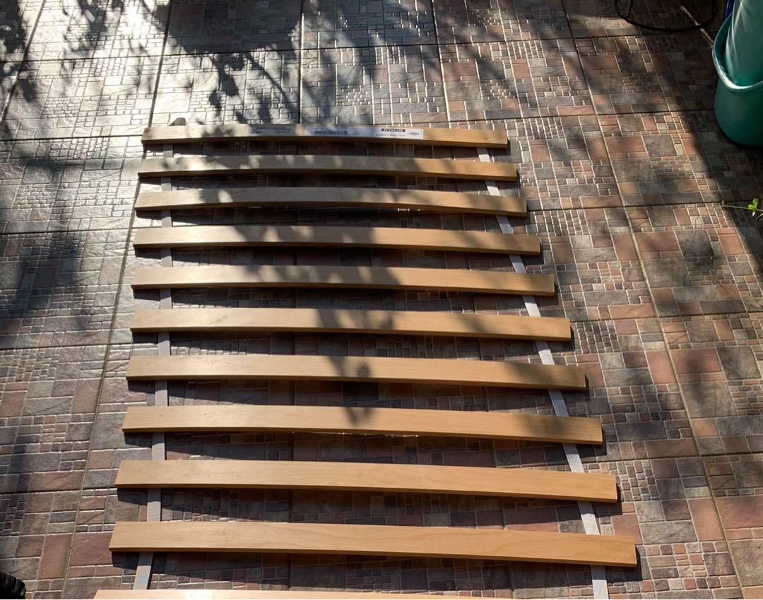 IKEA Sultan Luroy Queen Bed slatted base, Furniture & Home Living