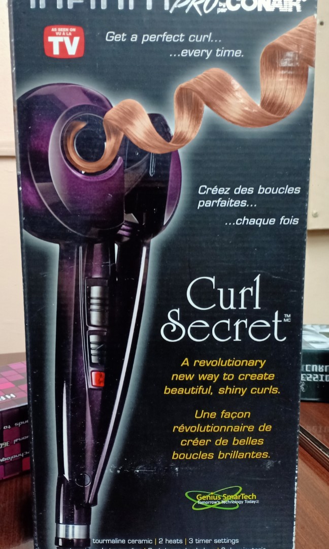 Infiniti curling iron sales as seen on tv