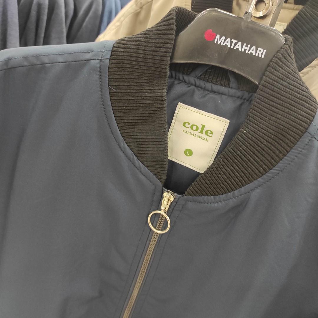 Jaket Bomber COLE Navy