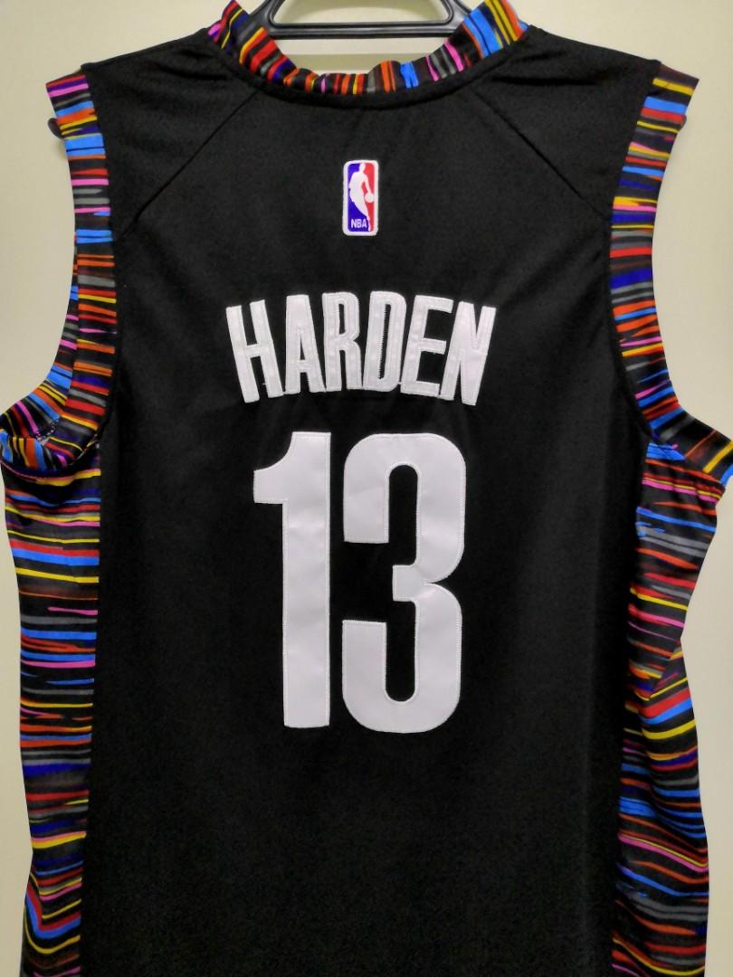 NBA Nets James Harden Swingman Jersey, 男裝, 運動服裝- Carousell