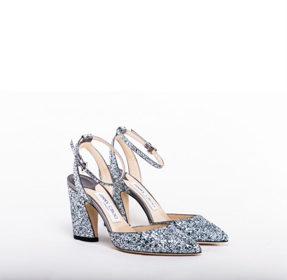 Jimmy Choo Micky Denim Mix Size 37 Carousell
