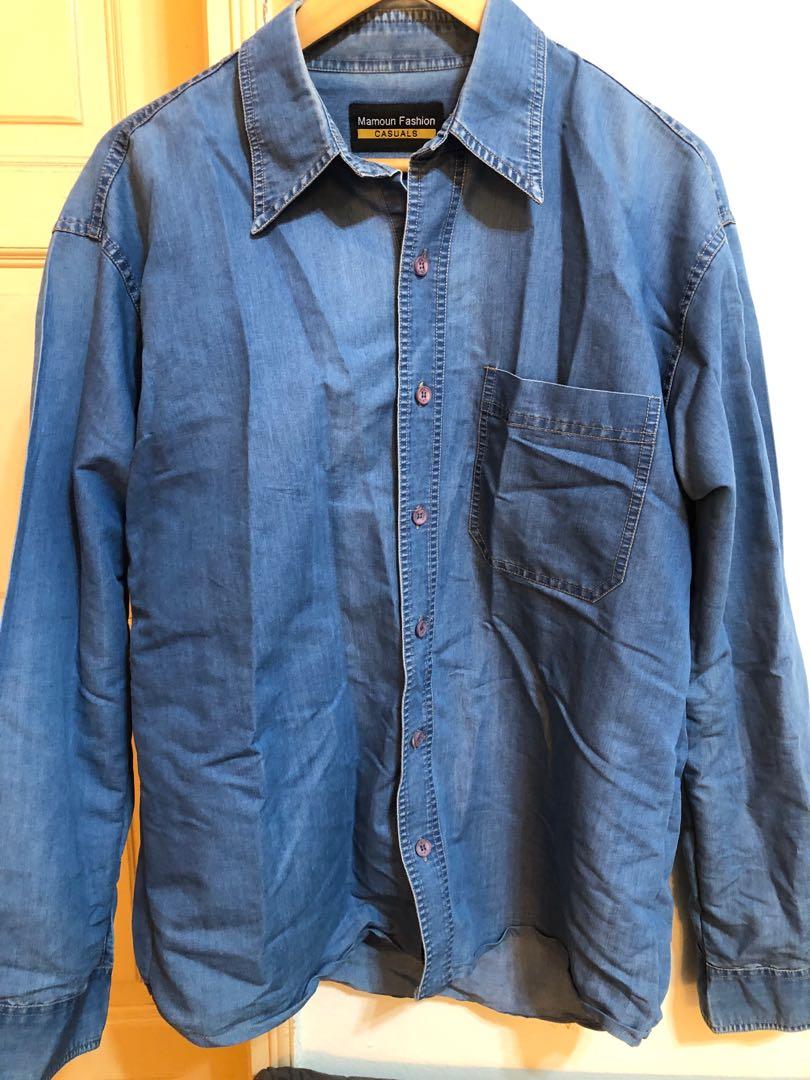 Baju denim shop lelaki