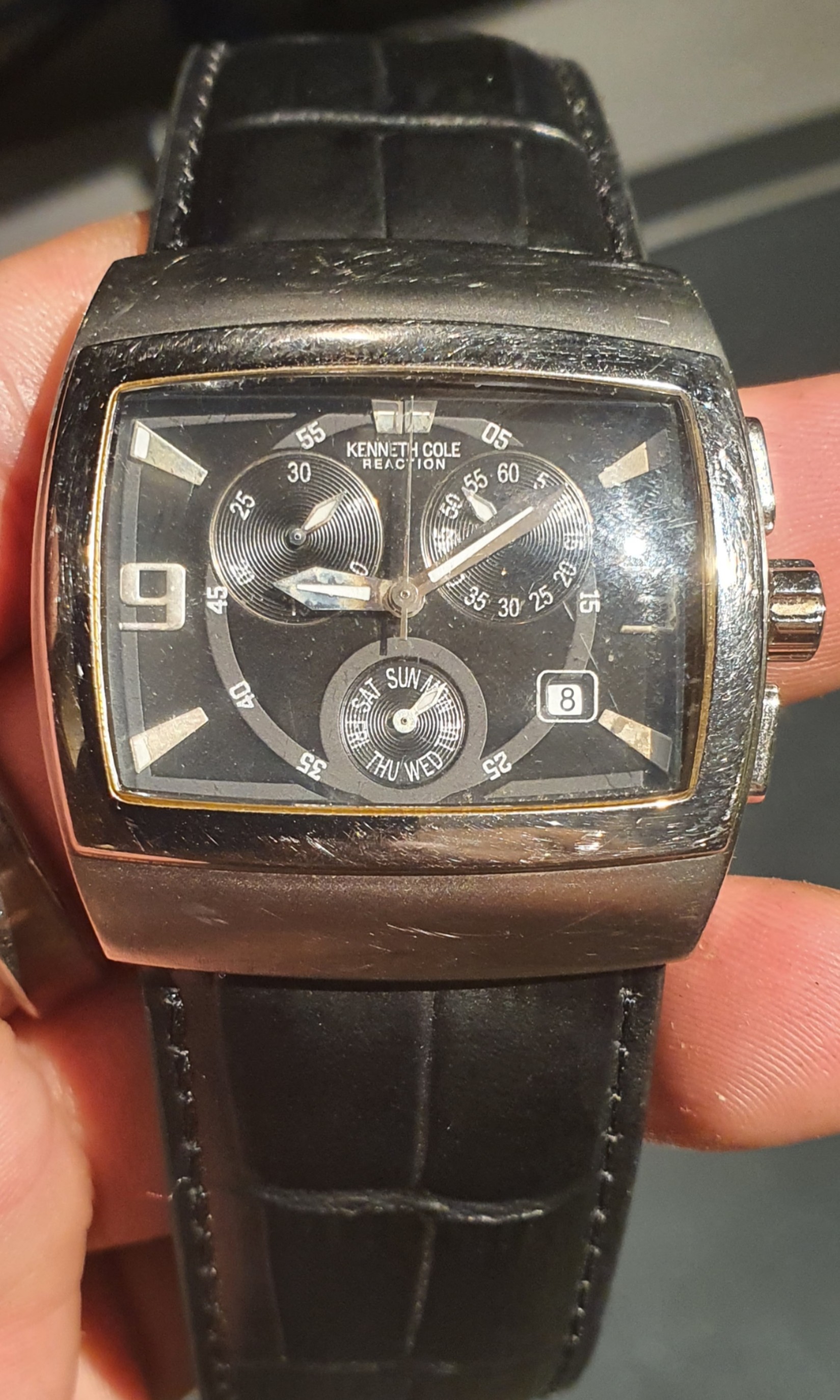 Reaction kenneth cole watch men's clearance