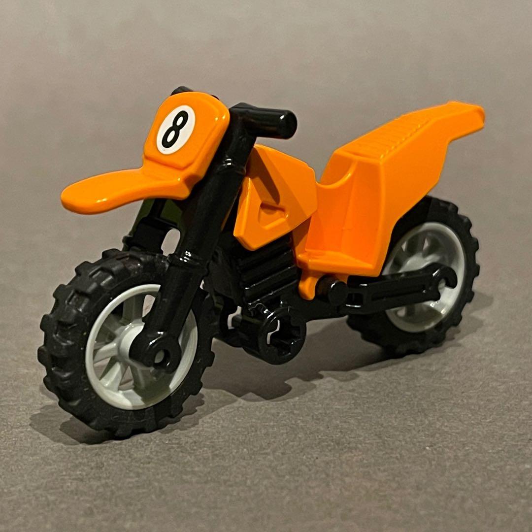 Lego deals orange motorcycle