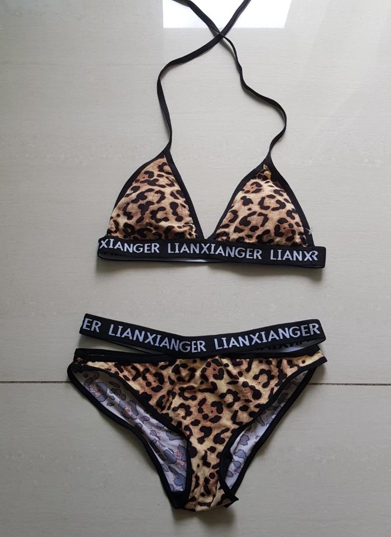 leopard print swimsuit bikini