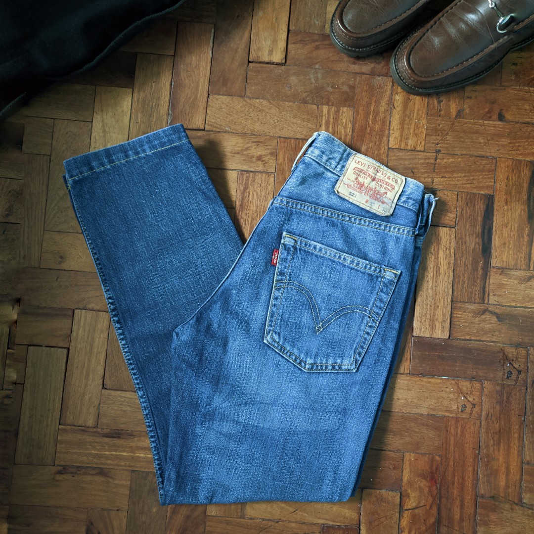 Levi's 521 Slim Tapered Jeans, Men's Fashion, Bottoms, Jeans on Carousell