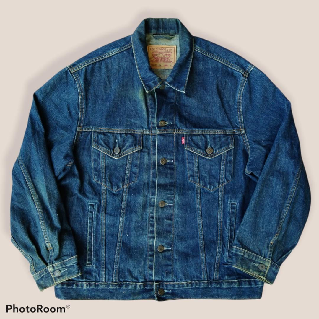 Levis 70503 denim trucker jacket deals