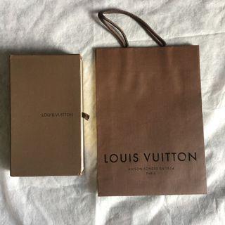 17x17x7cm Genuine Louis Vuitton LV Full Set Box Dust bag/Ribbon