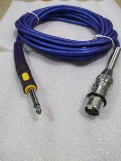 Microphone cable mic cord mic wire