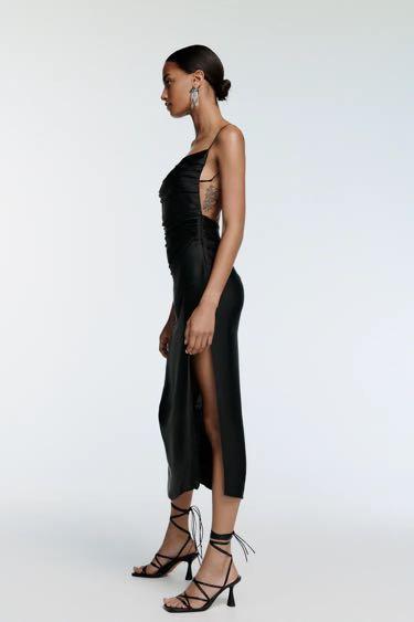 Dress black zara Clearance