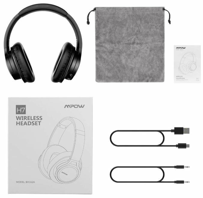 Mpow bluetooth wireless headphones H7 pro