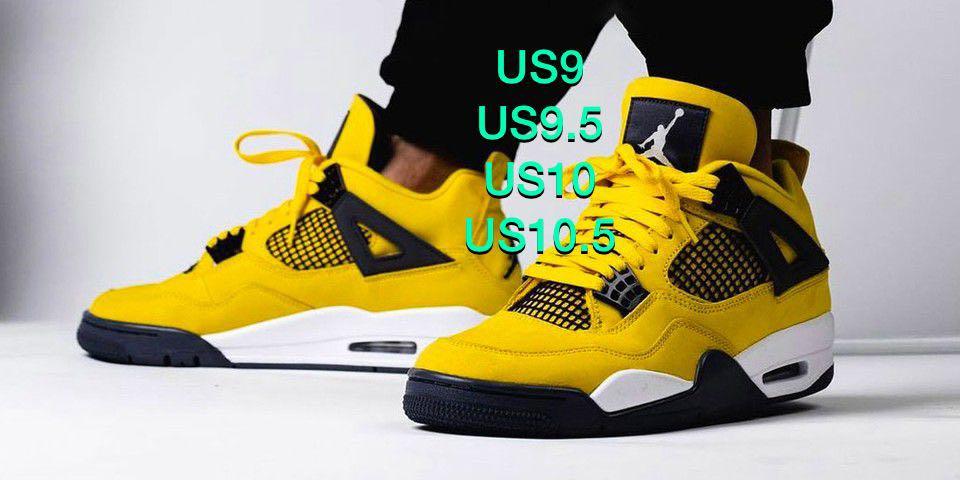 Multiple size Nike Air Jordan 4 Lightning Tour Yellow Tokyo US 9
