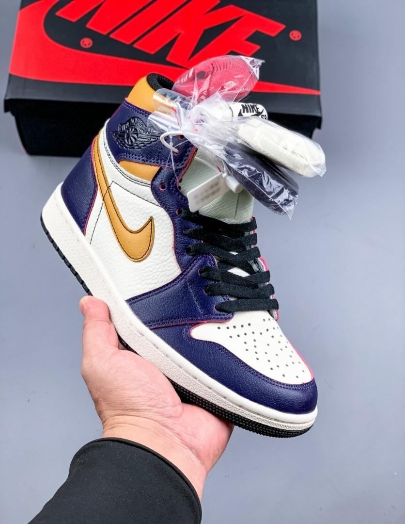 NIKE AIR JORDAN AJ 1 OG ORIGINAL Fesyen Pria Sepatu Sneakers di Carousell