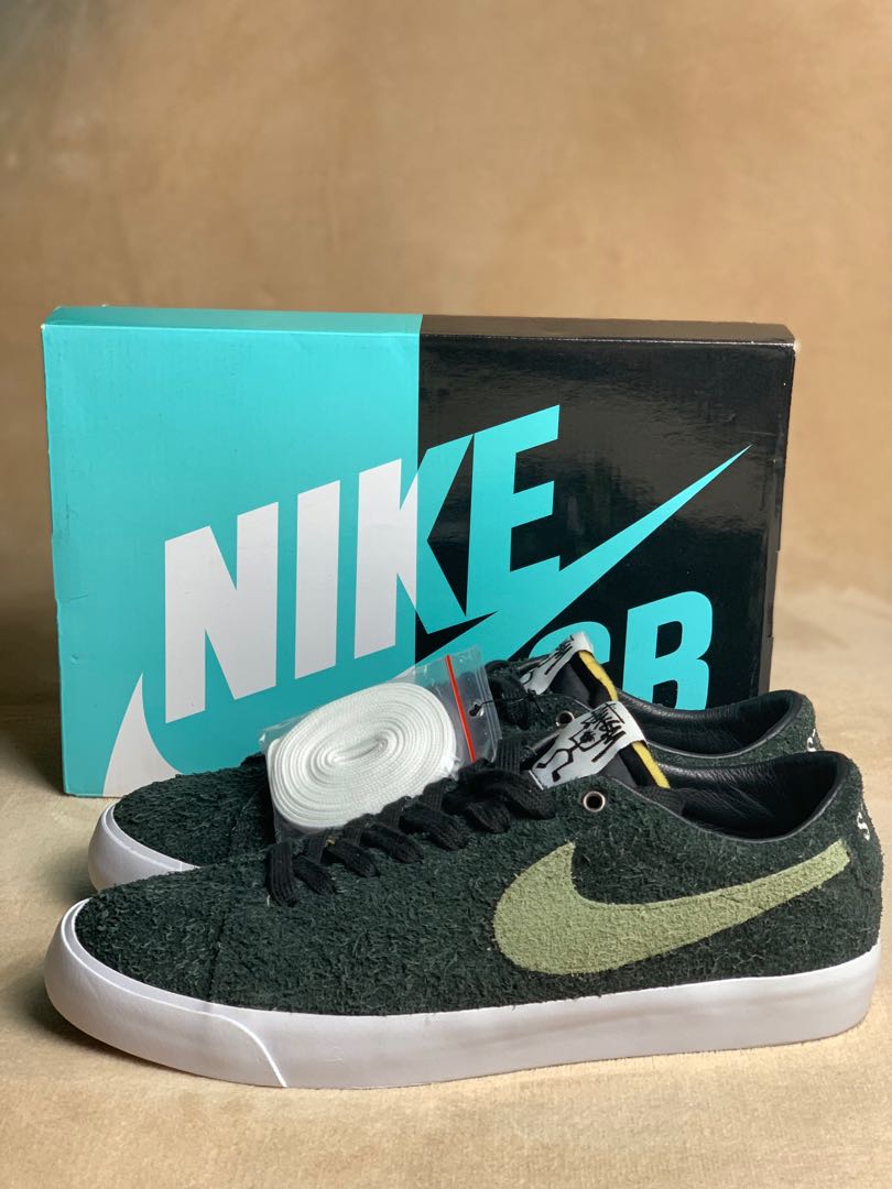 Nike blazer low stussy sales