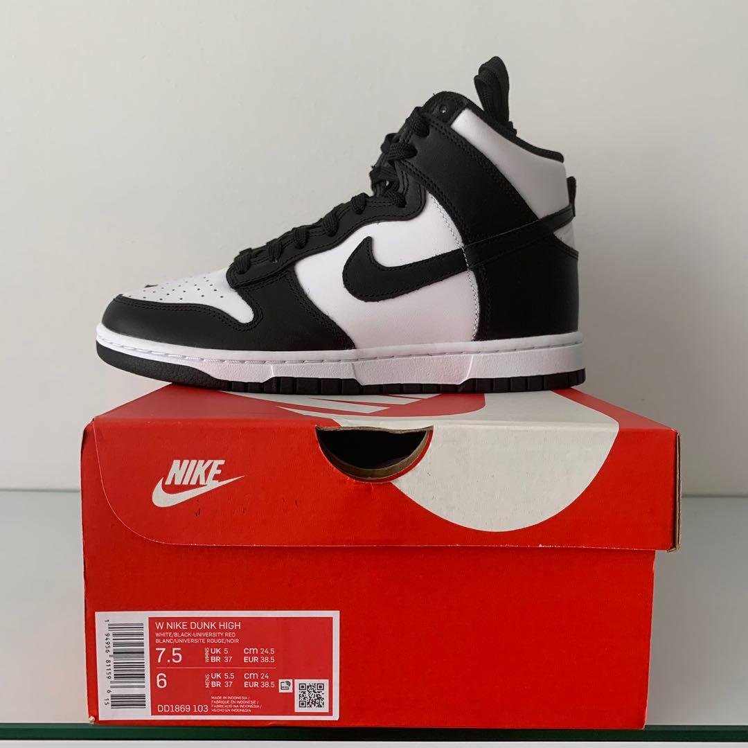 NIKE WMNS DUNK HIGH “BLACK AND WHITE”(DD1869-103)