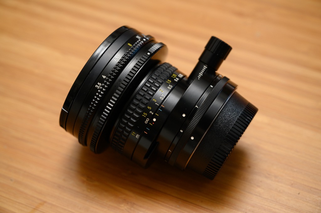 Nikon PC-Nikkor 28mm f3.5 shift 移軸鏡for Z7 Z6 Fujifilm GFX, 攝影