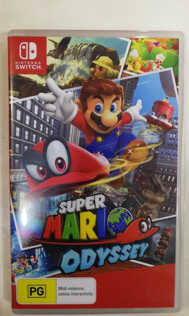 Super mario sale odyssey second hand